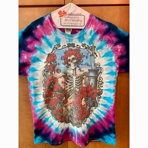 Vintage Liquid Blue Grateful Dead GDM 1995 T-shirt